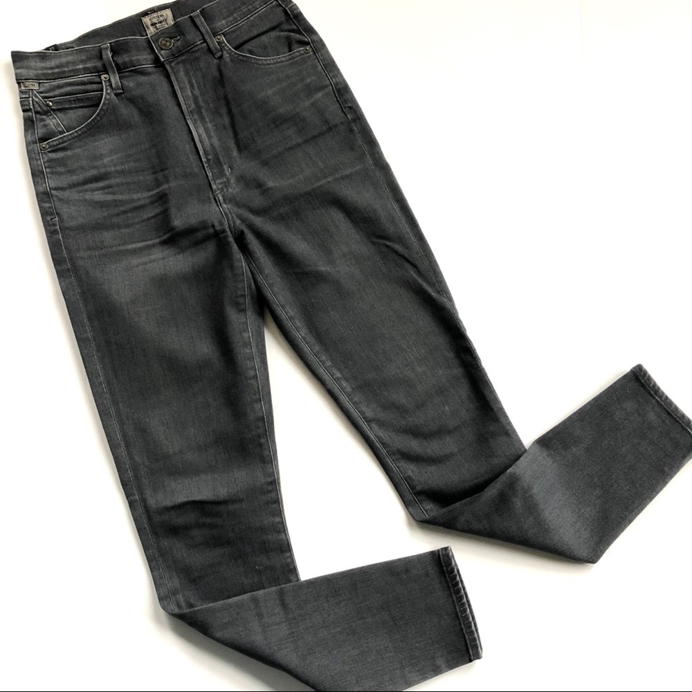 Citizens of Humanity high rise grey denim